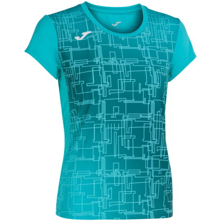 JOMA T-SHIRT ELITE VIII TURQUOISE WOMEN