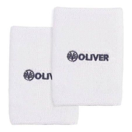 OLIVER WRISTBAND EXTRA WIDE WHITE x2