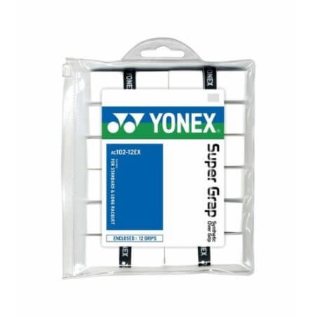 YONEX SURGRIP AC 102 EX x12 BLANC