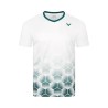 VICTOR T-SHIRT T-53103 A MEN BLANC