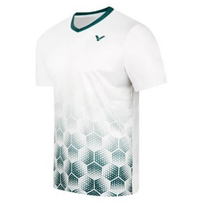 VICTOR T-SHIRT T-53103 A MEN BLANC