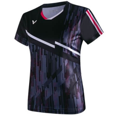 VICTOR T-SHIRT T-41010 C WOMEN NOIR