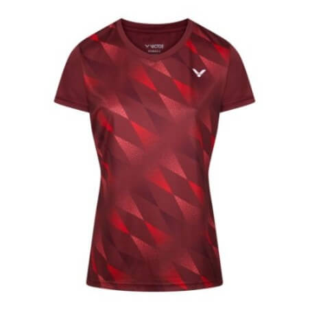 VICTOR T-SHIRT T-44102 D WOMEN ROUGE